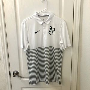 Nike // Oakland Athletics Polo